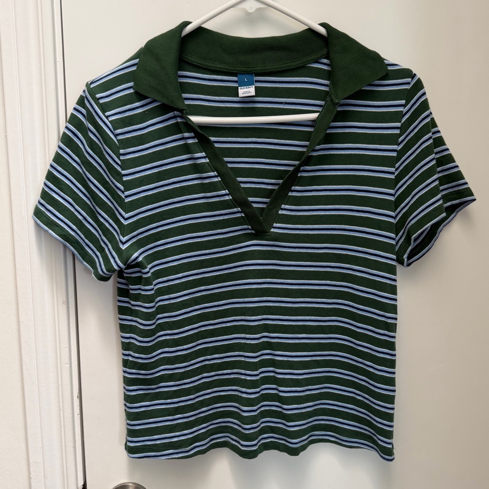 Old navy striped cotton polo
